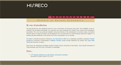 Desktop Screenshot of hisreco.org